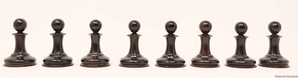 Antique Jaques Chess Set