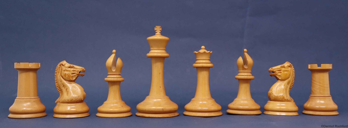 Antique Jaques Chess Set