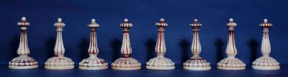 Antique very early Chess Set