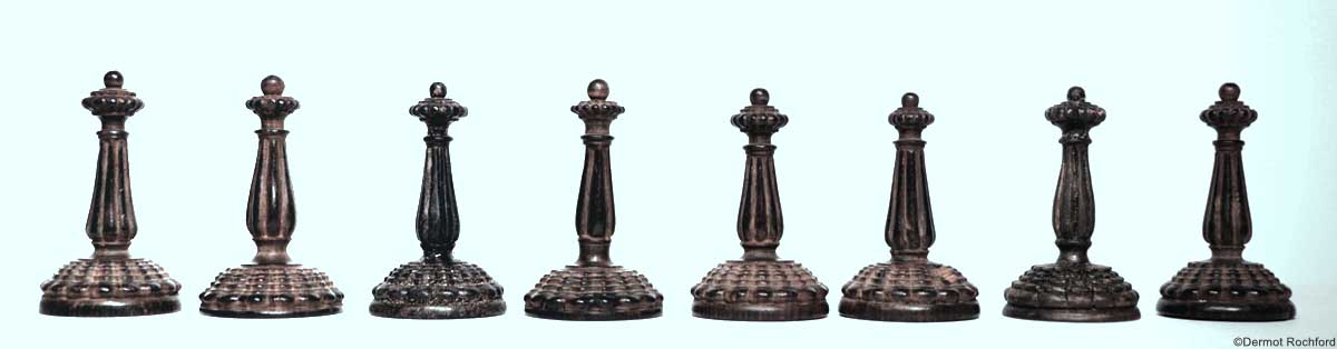 Antique very early Chess Set