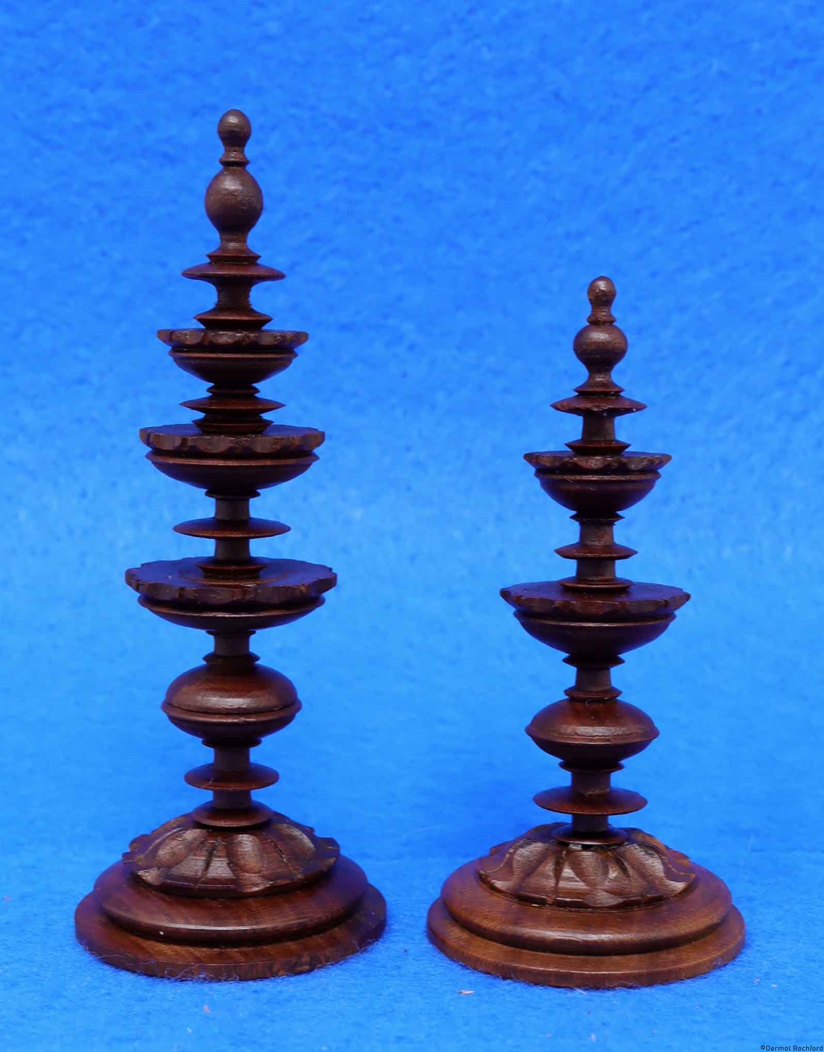 Antique Early Selenus Chess Set