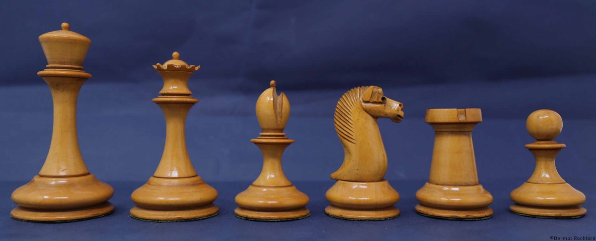 Antique B&Co Chess Set