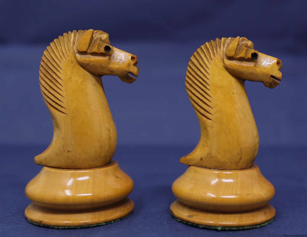 Antique B&Co Chess Set