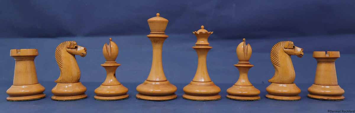 Antique B&CoChess Set