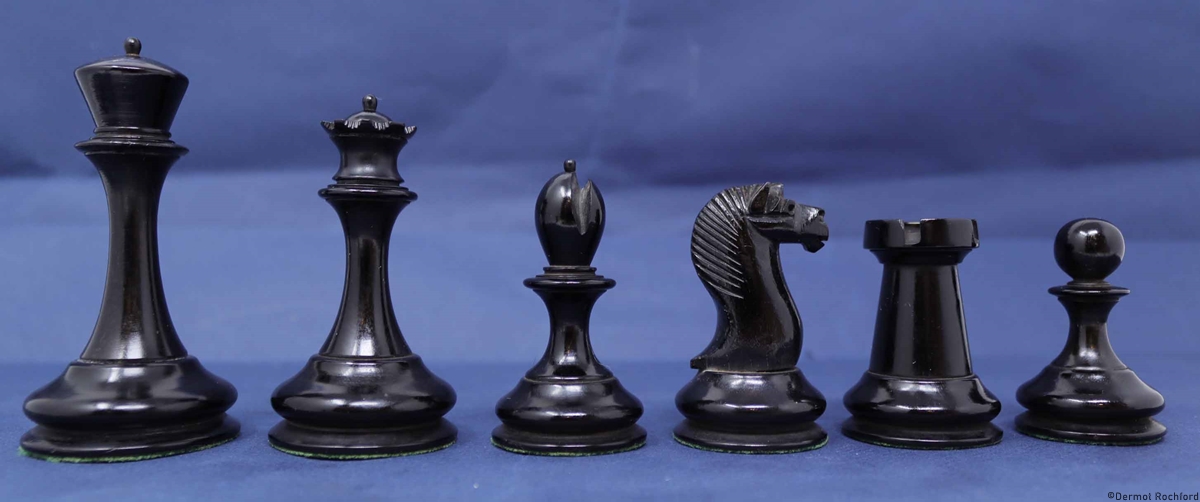 Antique B&Co Chess Set