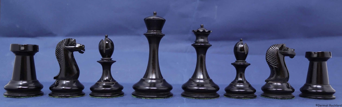 Antique B&Co Chess Set