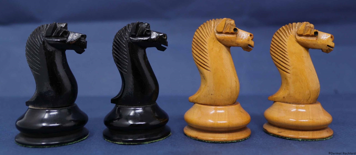 Antique B&Co Chess Set