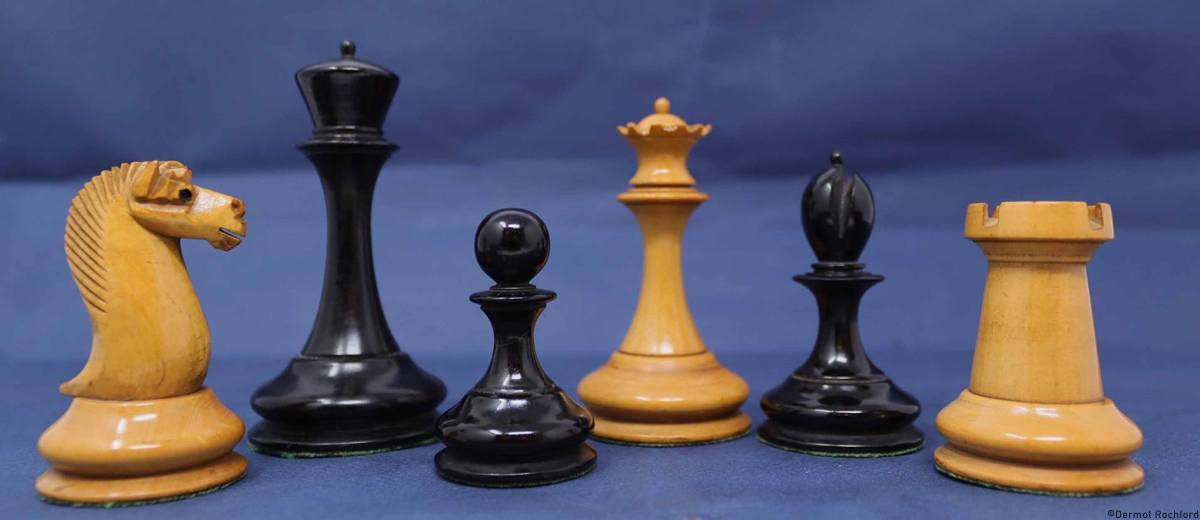 Antique B&Co Chess Set