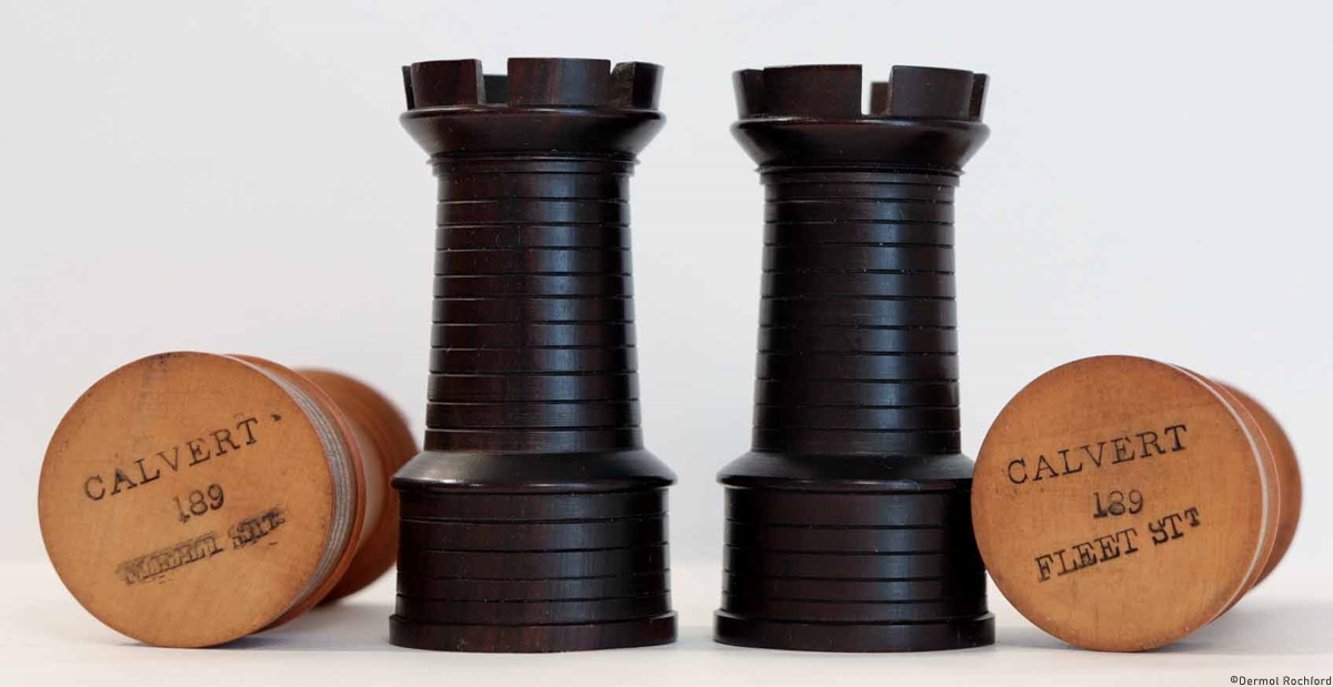 Early 19th Century Chess Set by Calvert