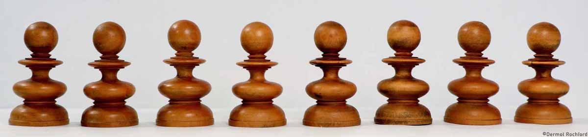 Early 19th Century Chess Set by Calvert