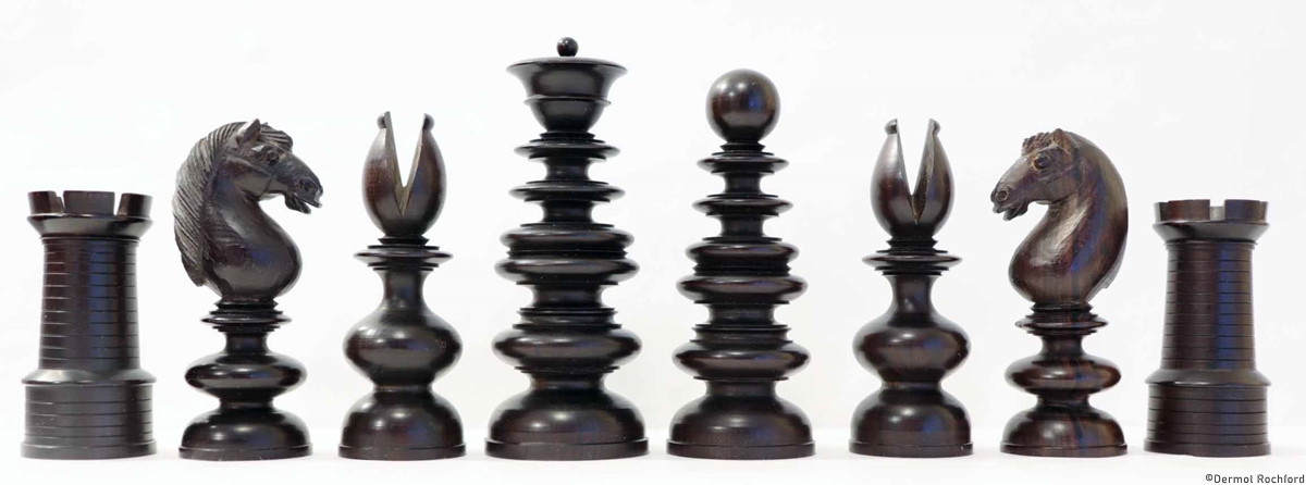 Early 19th Century Chess Set by Calvert