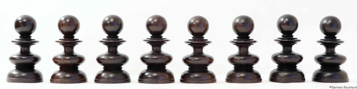 Early 19th Century Chess Set by Calvert