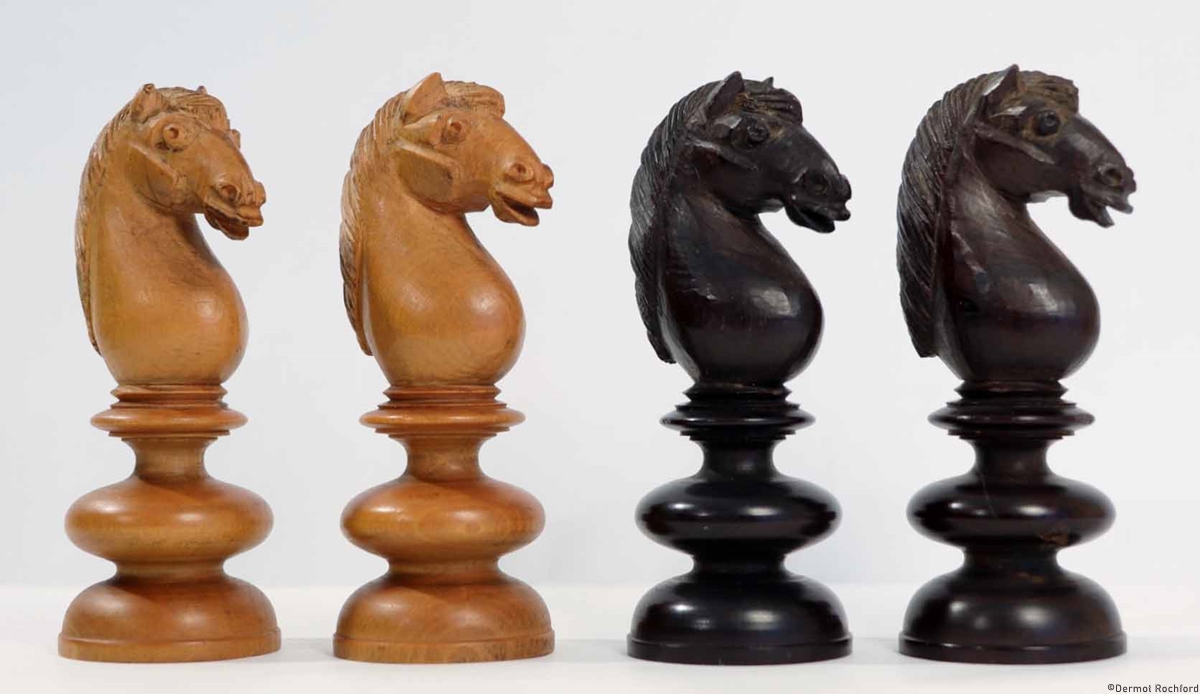 Early 19th Century Chess Set by Calvert