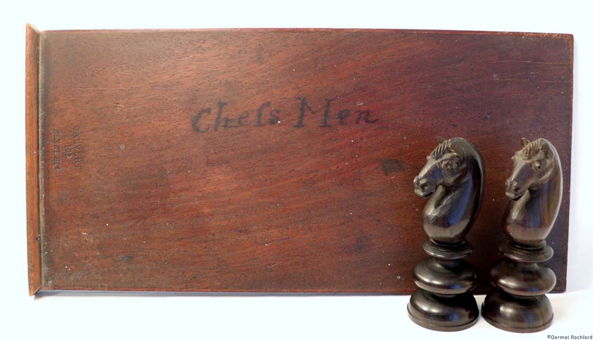 Early 19th Century Chess Set by Calvert