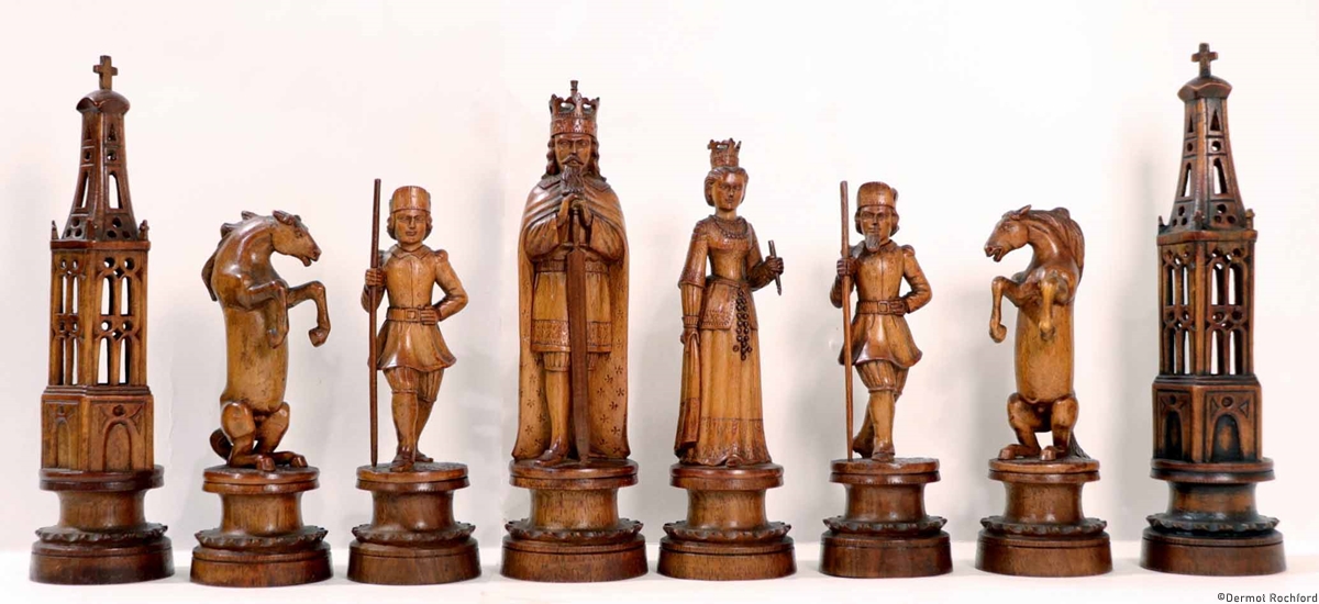 Antique Chess Set