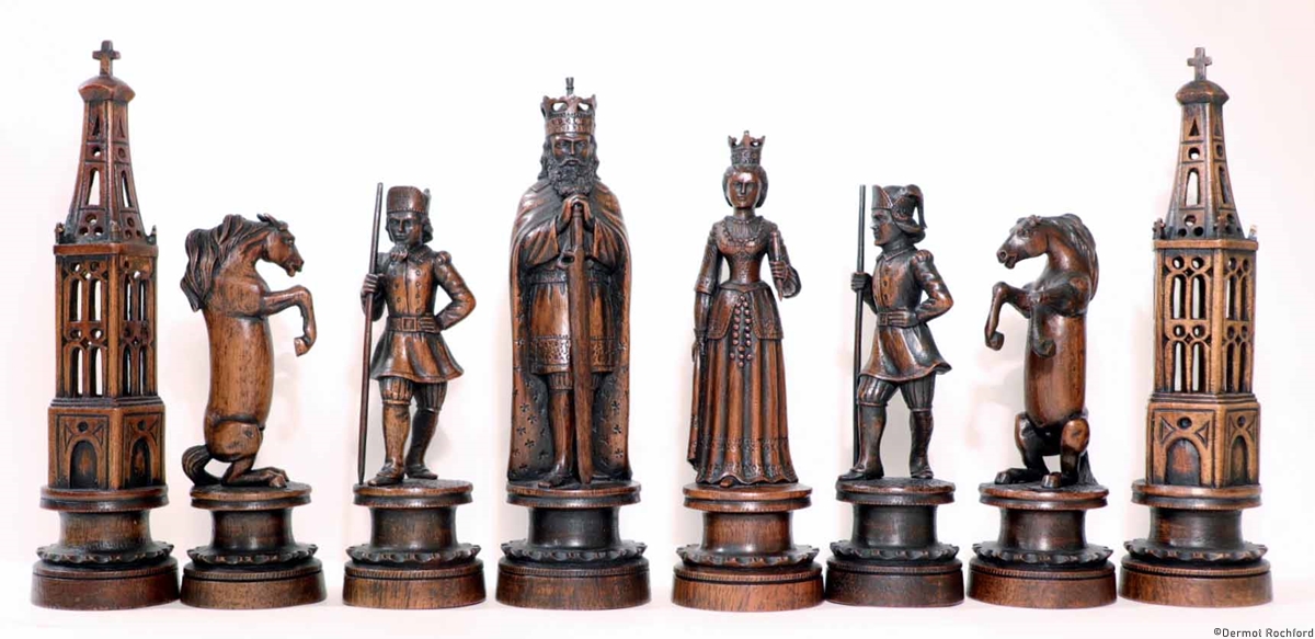 Antique Chess Set