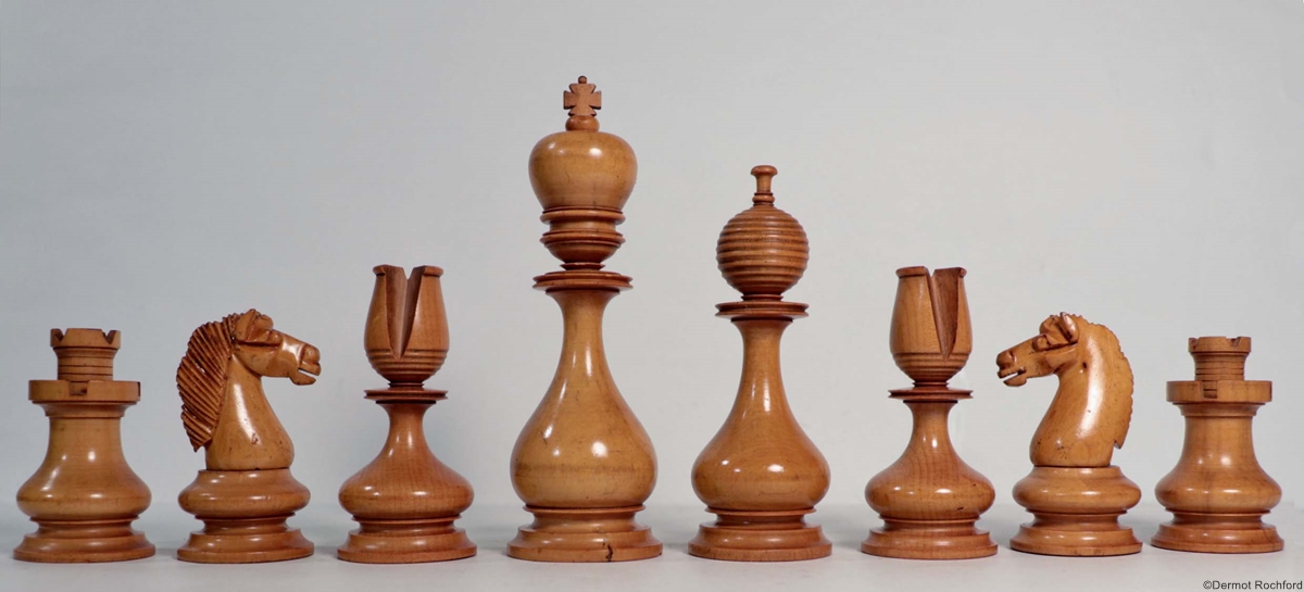 Antique Dublin Chess Set