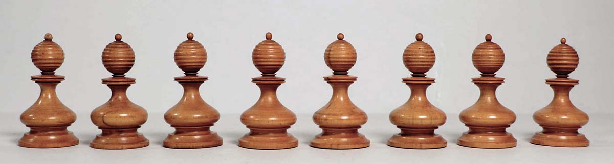 Antique Dublin Chess Set