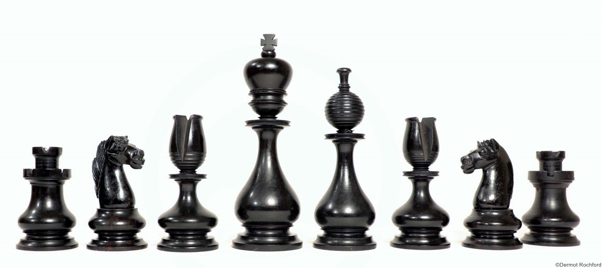 Antique Dublin Chess Set