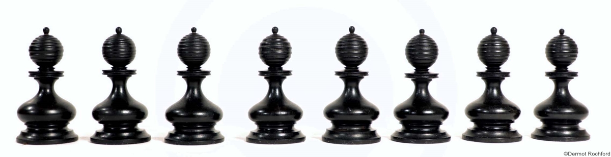 Antique Dublin Chess Set