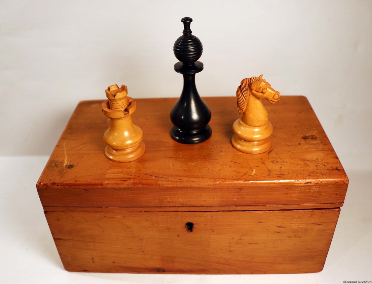 Antique Dublin Chess Set