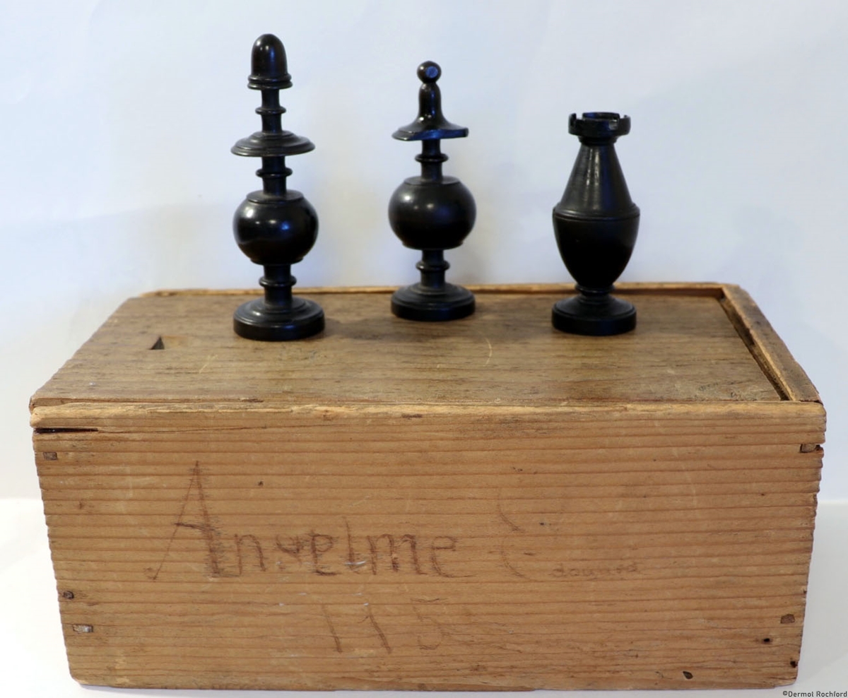 Antique French Directoire Chess Set