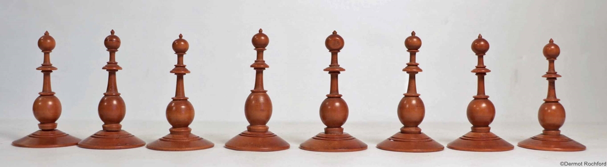 Antique Dutch Chess Set