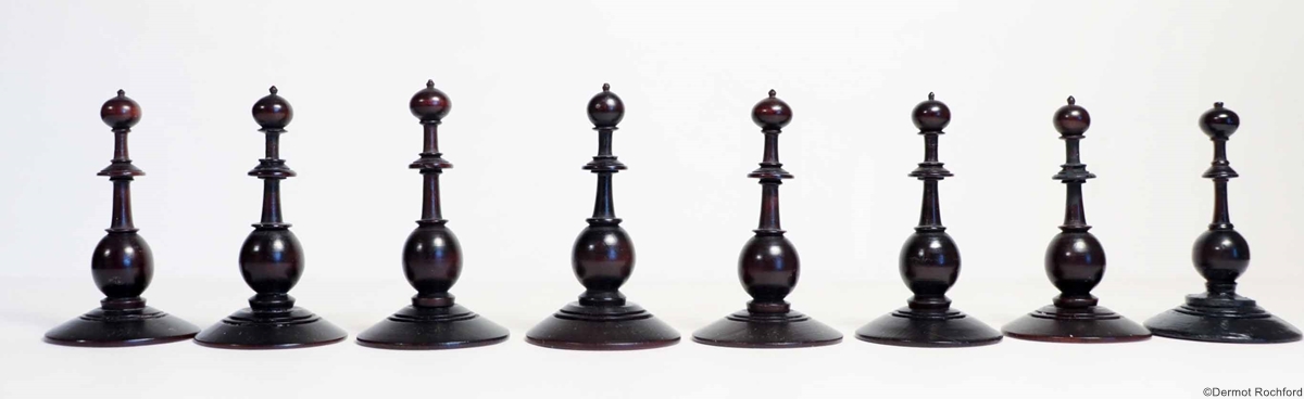 Antique Dutch Chess Set