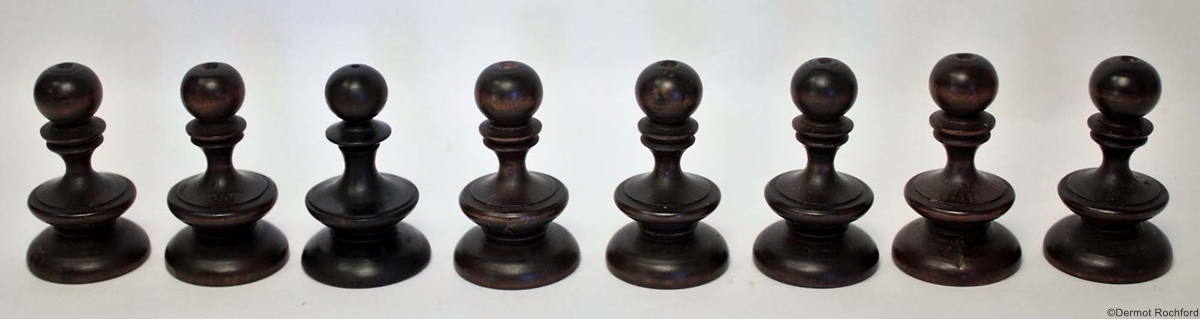 Antique German Chess Set