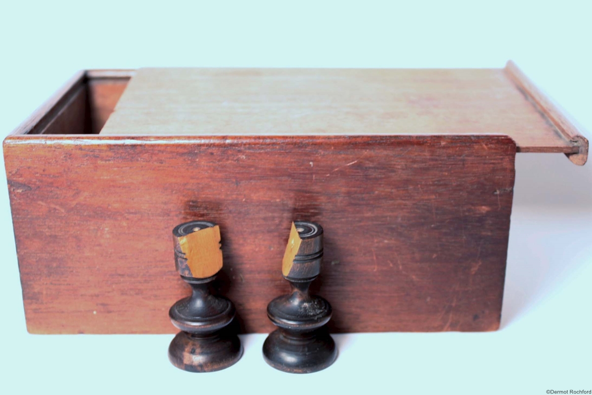 Antique German Chess Set