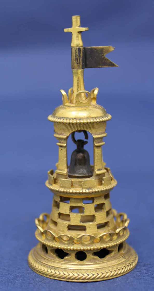 Antique Metal Selenus Chess Set