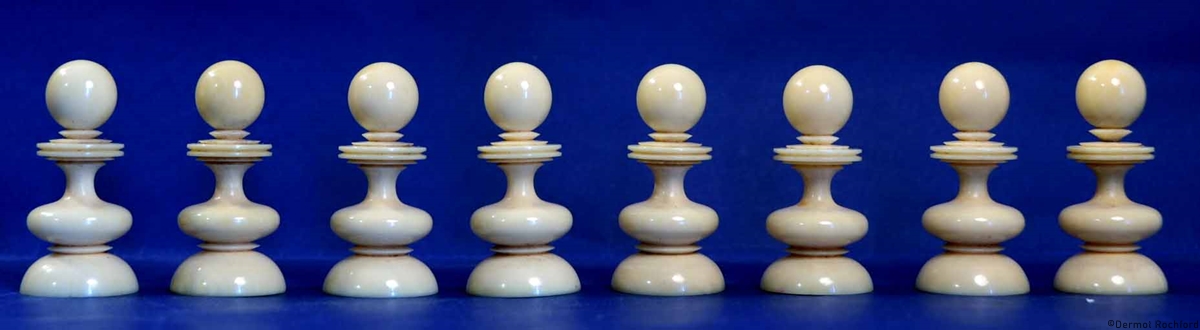 Antique Merrifield Chess Set