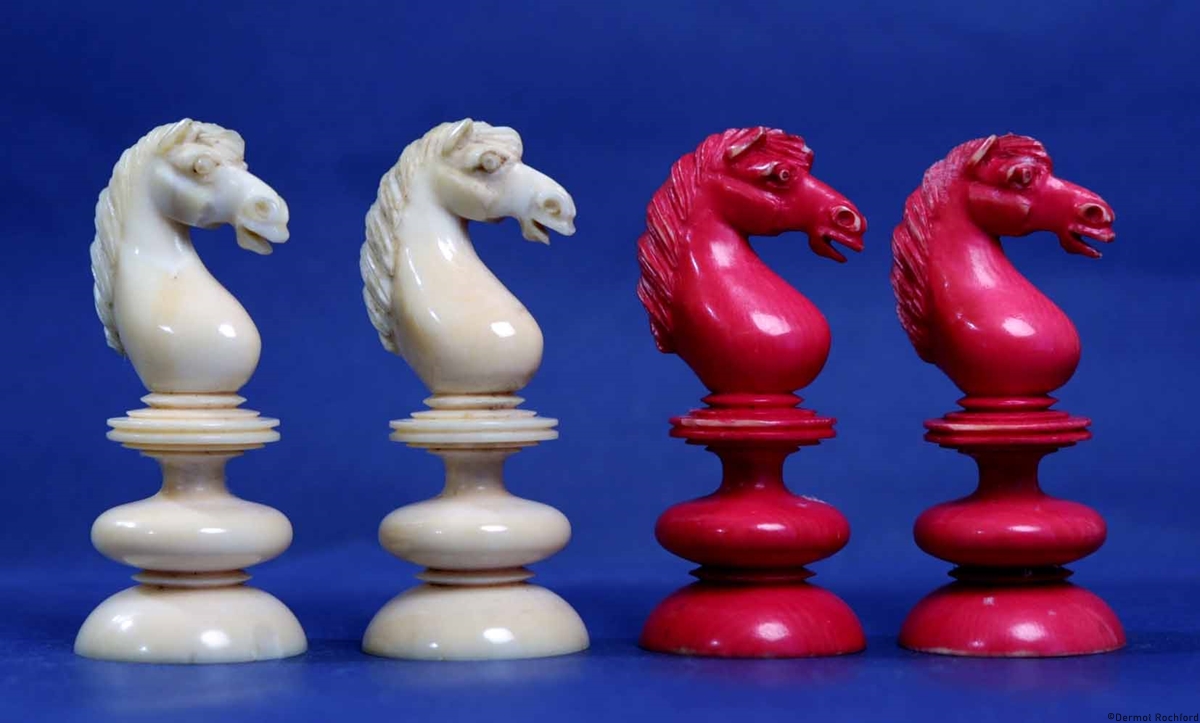 Antique Merrifield Chess Set