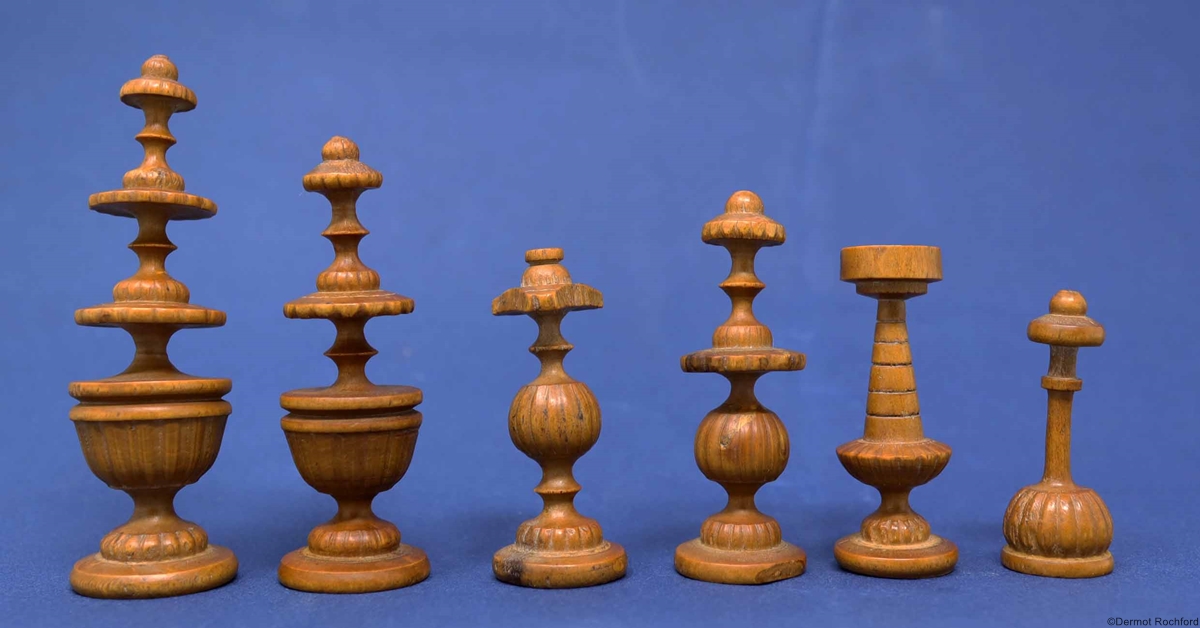 Antique Diderot Encyclopédie Chess Set