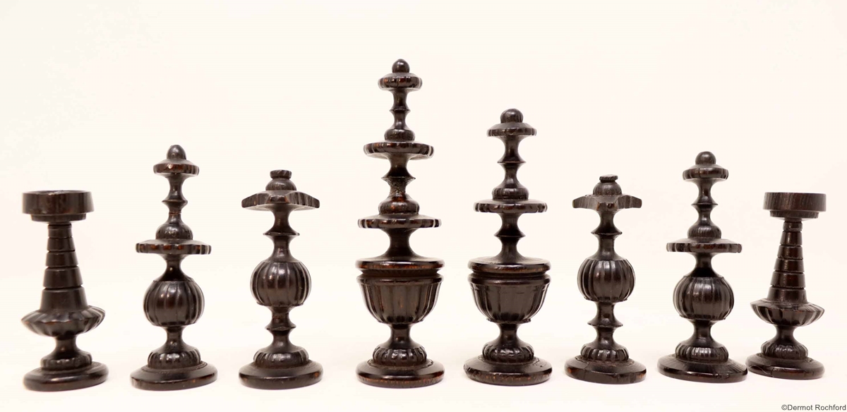 Antique Diderot Encyclopédie Chess Set