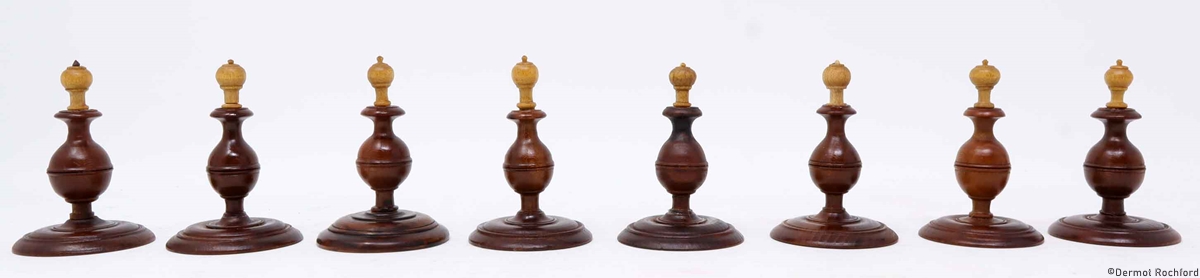Antique Selenus Chess Set