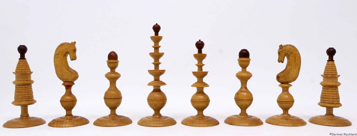 Antique Selenus Chess Set