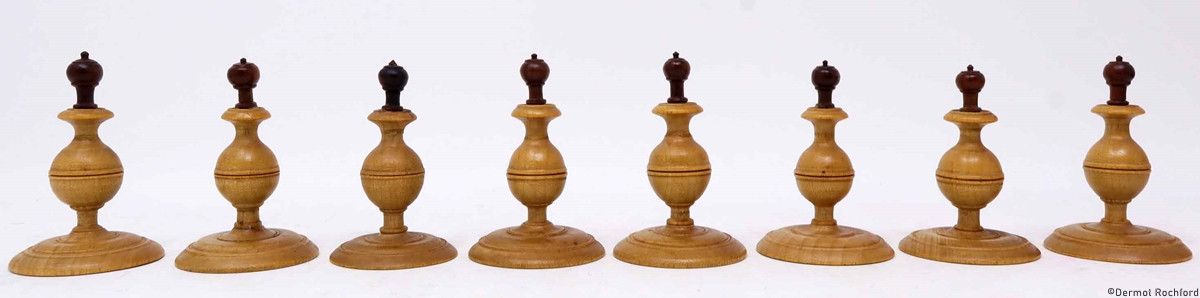 Antique Selenus Chess Set