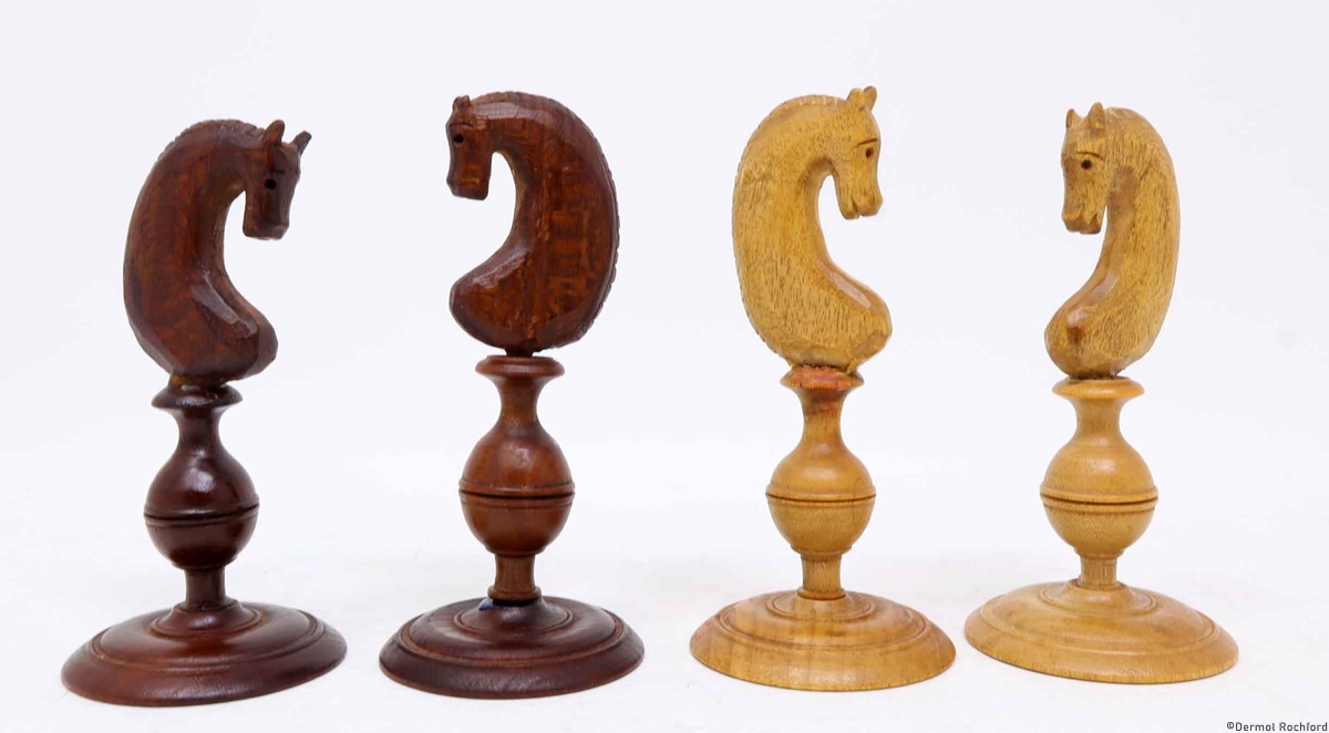 Antique Selenus Chess Set