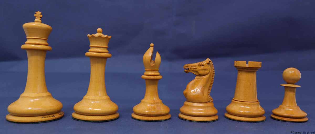 Early Antique Jaques chess set