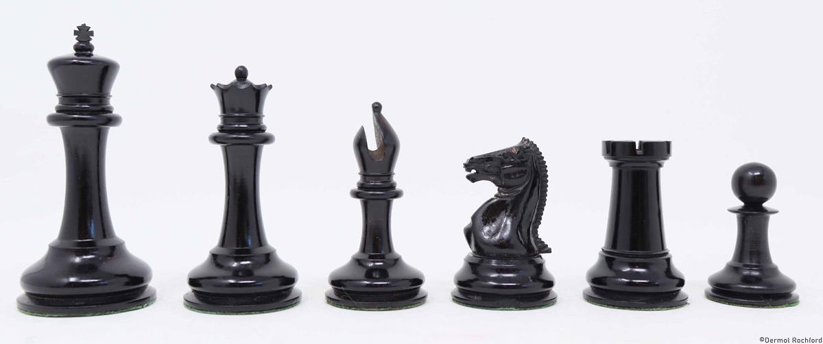 Early Antique Jaques Chess Set