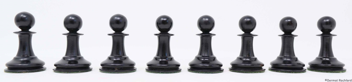 Early Antique Jaques Chess Set