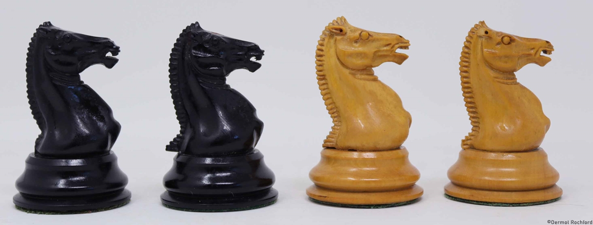Early Antique Jaques Chess Set