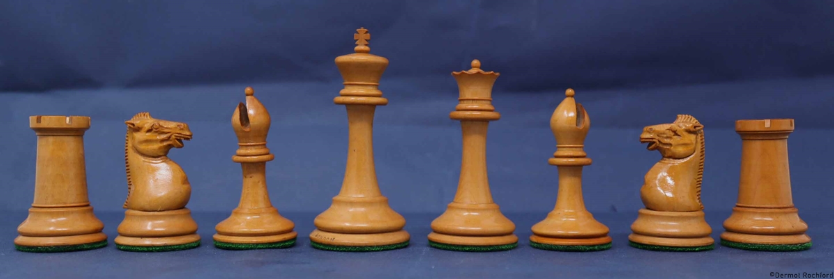 Antique Jaques Chess Set