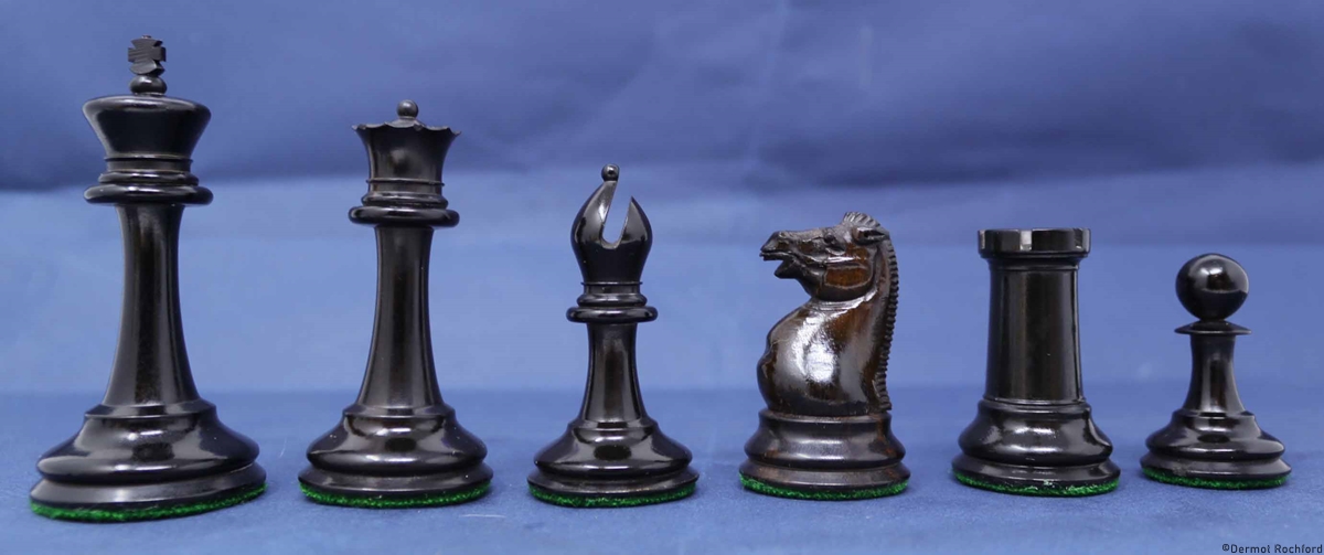 Antique Jaques Chess Set