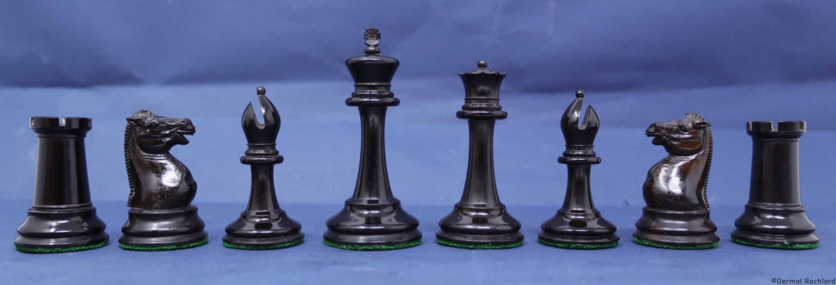 Antique Jaques Chess Set
