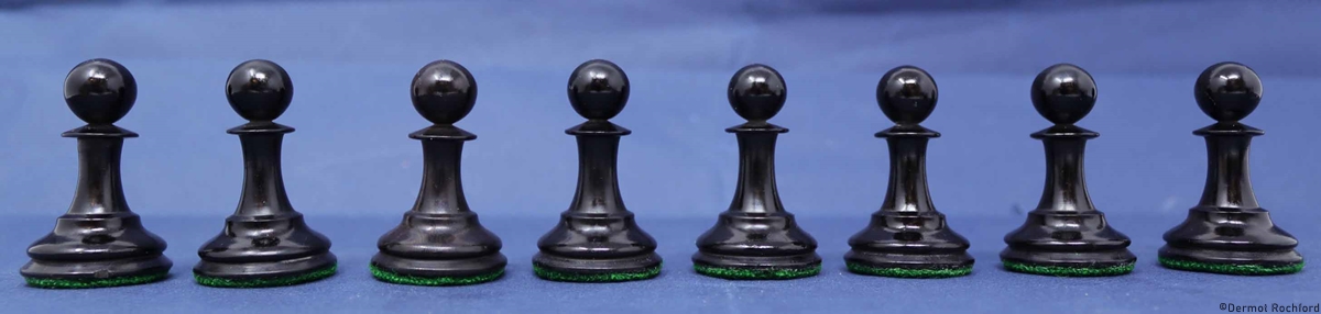 Antique Jaques Chess Set