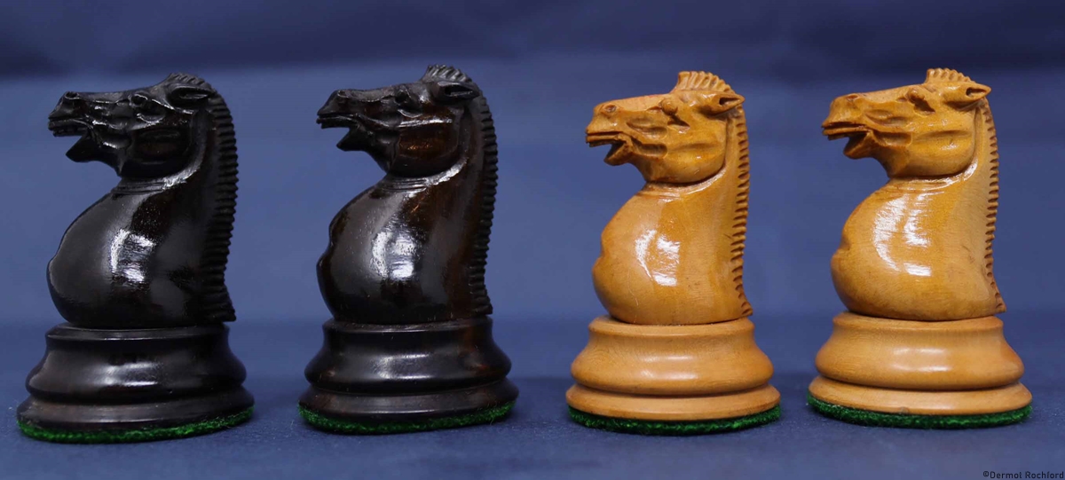 Antique Jaques Chess Set