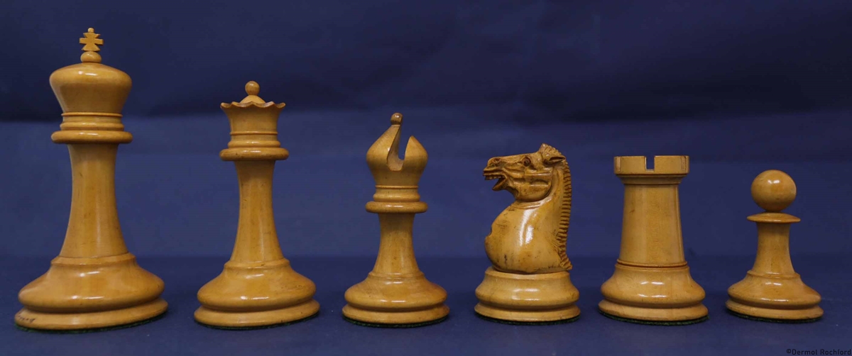 Antique Jaques chess set