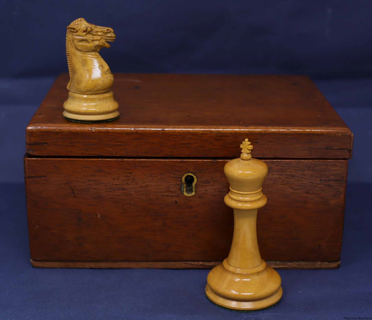 Antique Jaques Chess Set